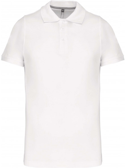 polo blanc personnalisable pour peintre plaquiste logo brodé