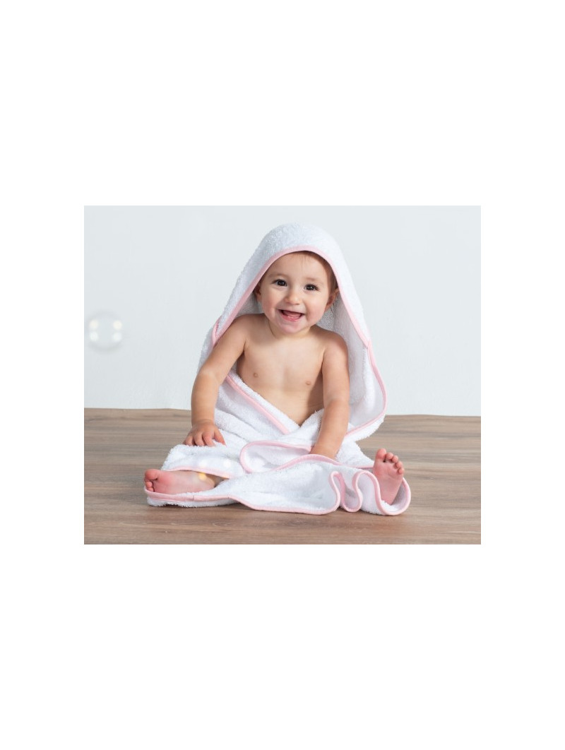 cape de bain ou sortie de bain pour bébé personnalisable par broderie