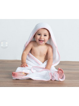 cape de bain ou sortie de bain pour bébé personnalisable par broderie