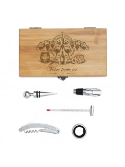 Service à vin personnalisé...