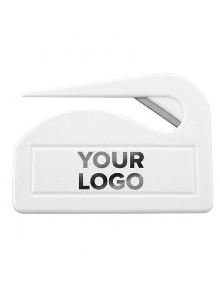 250 Ouvre lettre blanc personnalisé avec votre logo gravé