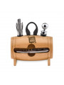 Mini Tonneau Bois 4 Accessoires Vin Personnalisé avec votre logo Entreprise