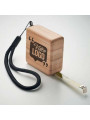 Mètre en bambou personnalisé avec Logo gravé