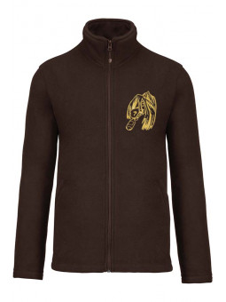 Veste micropolaire zippée...