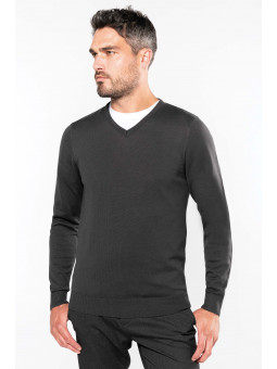 Pull homme col V...