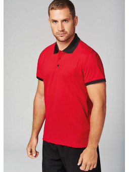 Polo piqué performance...