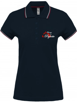 Polo pour femme  bleu marine élevage de Peybotte