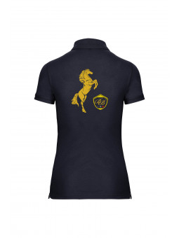 Polo femme manches courtes...