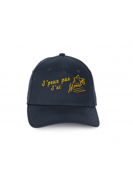 Casquette " Je peux pas j'ai équitation CSO" collection Cheval Casquette " Je peux pas j'ai équitation CSO" collection Cheval