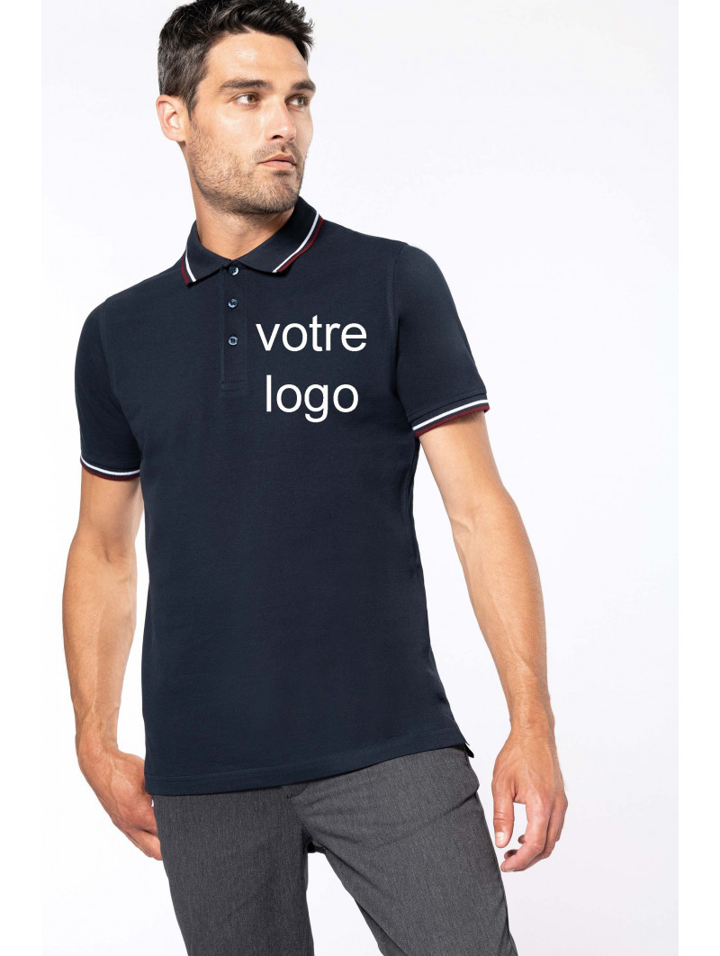 polo en coton pour homme personnalisé avec votre logo