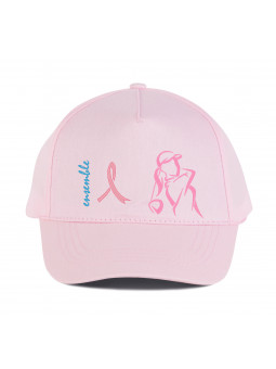 Caquette Ruban rose pour...