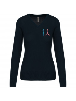 Pull col V femme "Ensemble...