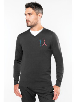 Pull col V homme "Ensemble...