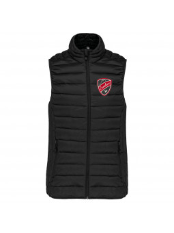 caval shop: Doudoune femme noir sans manches des écuries Cavalers