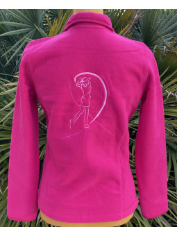 Gilet micropolaire fuchsia...
