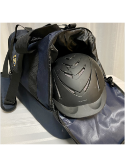 Sac d'équitation avec accès direct au rangement de la bombe