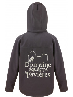 Veste softshell homme à...