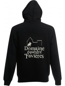 Sweat-shirt enfant zippé à...