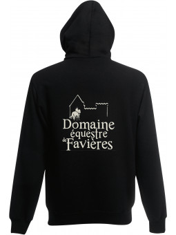 SWEAT-SHIRT HOMME zippé à...