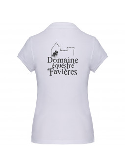 Polo femme manches courtes...