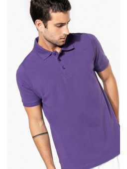 polo 100% coton manches courtes homme personnalisable avec votre logo brodé