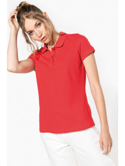 polo 100% coton manches courtes femme personnalisable avec votre logo brodé