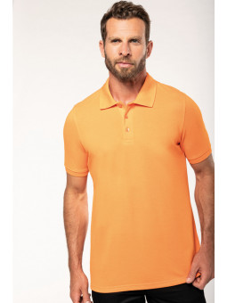 polo antibactérien manches courtes homme personnalisable avec votre logo brodé