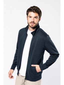 Veste molleton gratté à...