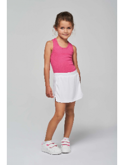 jupe doublure short enfant, golf tennis