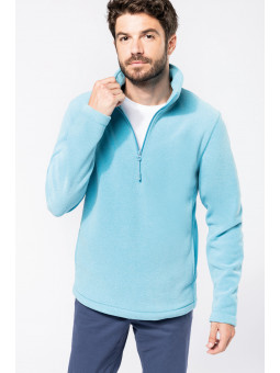 Micropolaire col zippé homme