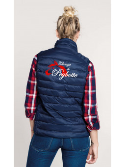 doudoune Elevage de Peybotte sans manches femme