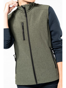 Bodywarmer softshell femme