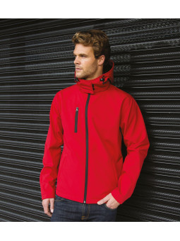 Veste softshell à capuche...