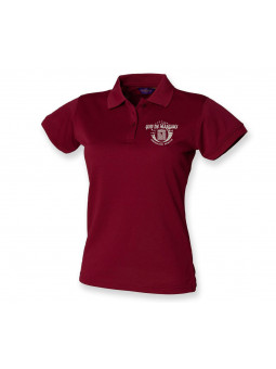 polo de golf technique respirant femme de l'équipe de golf de l'AS Golf de Margaux