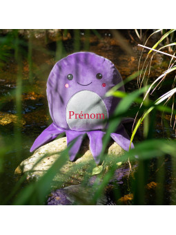 Peluche Pieuvre personnalisé avec prénom brodé