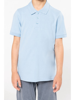 Polo manches courtes en...