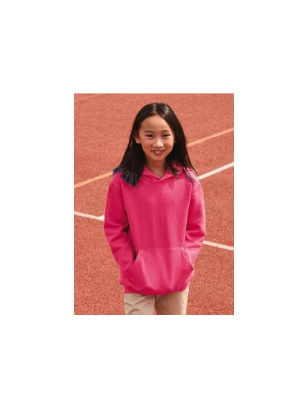 Sweat-shirt enfant capuche Classic Fruit of Loom personnalisable par broderies