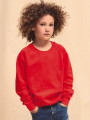 Sweat-shirt enfant manches raglan col rond personnalisable par broderie