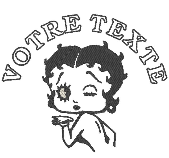 Broderie dans lunivers de Betty Boop.JPG